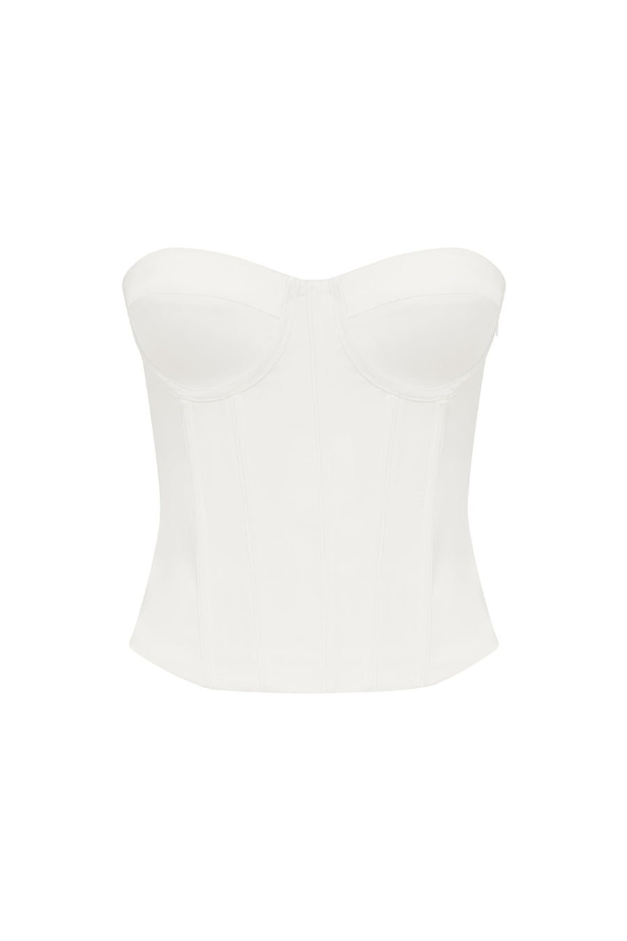 Juliette | Top Bustier Palabra de Honor – Marfil