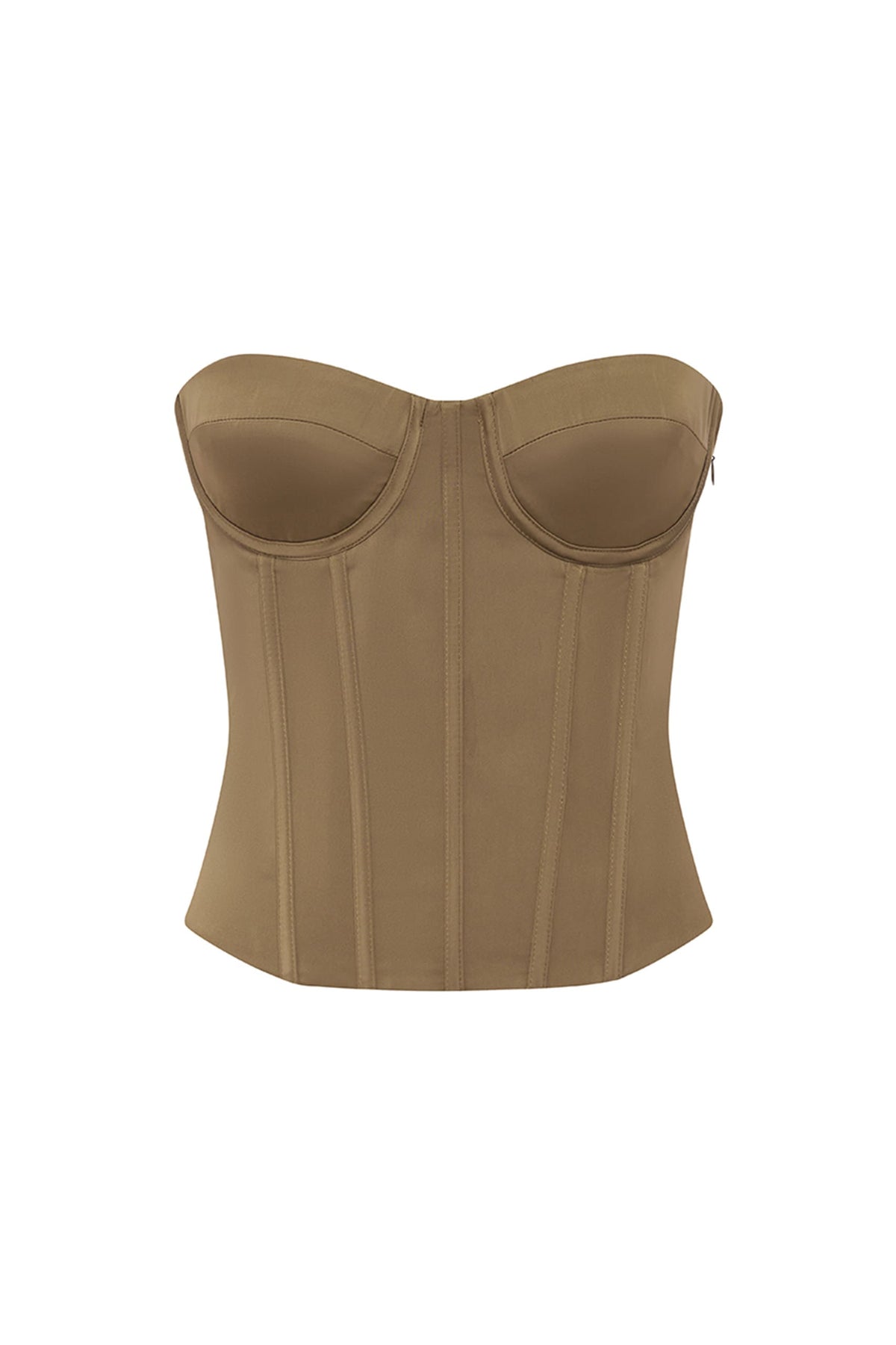 Juliette | Top Bustier Palabra de Honor – Topo
