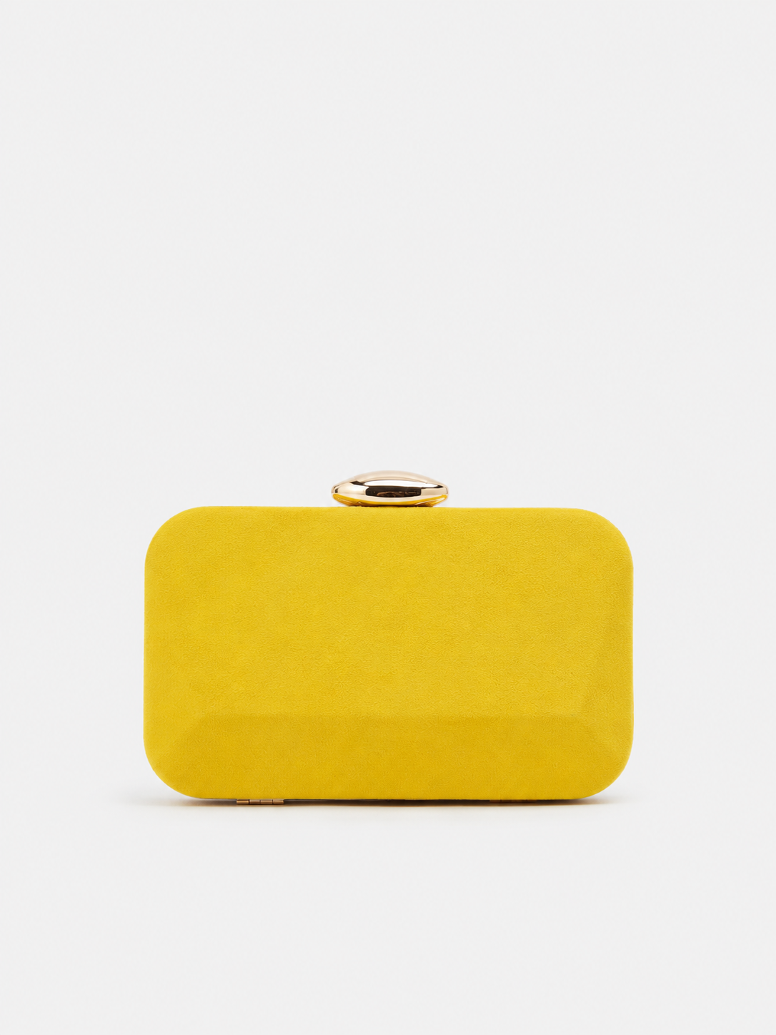 Clutch horizontal ovalado amarillo