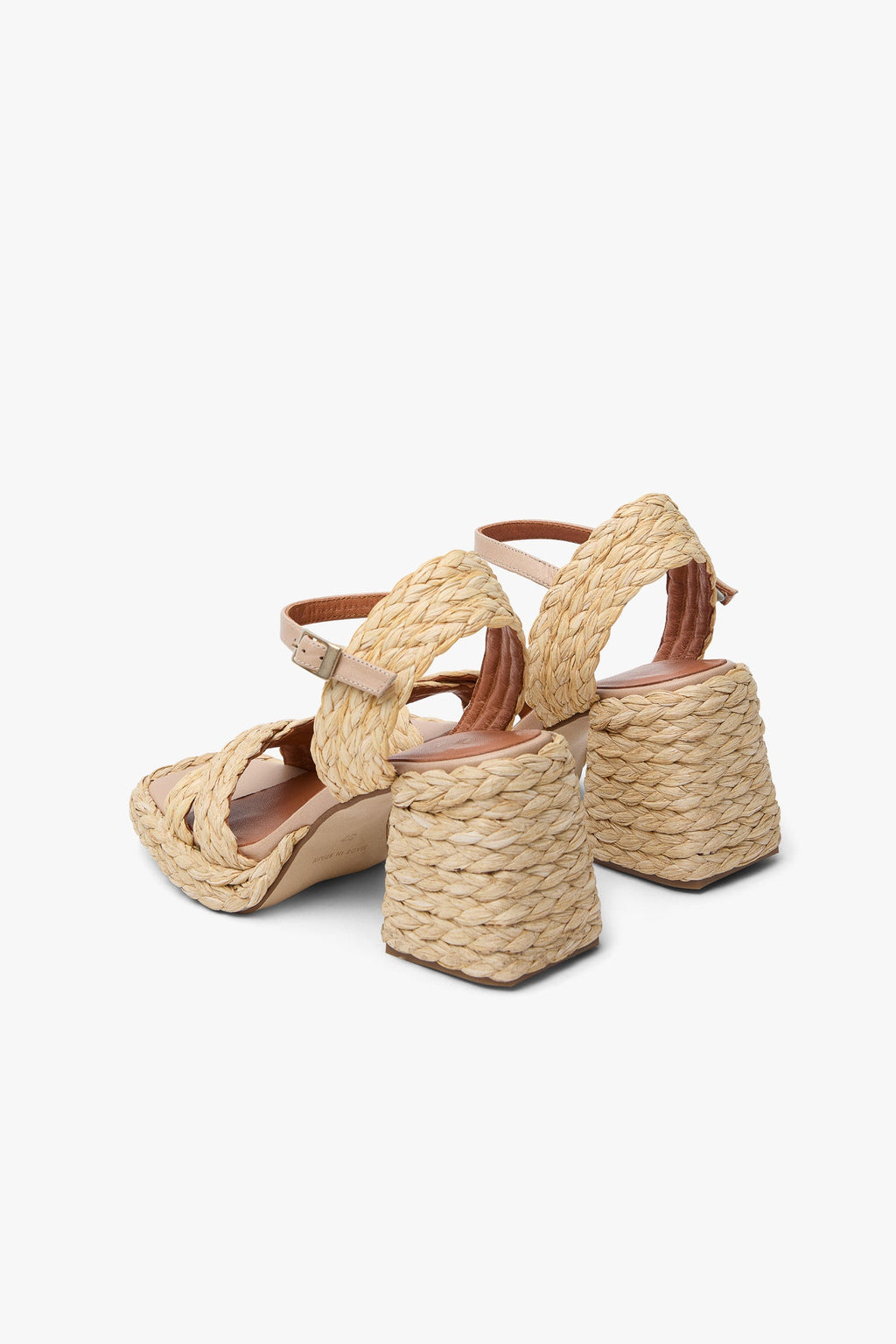 Sandalia Dalia Rafia Crudo - Sedalun