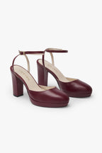 Zapato Evianna Burdeos - Sedalun
